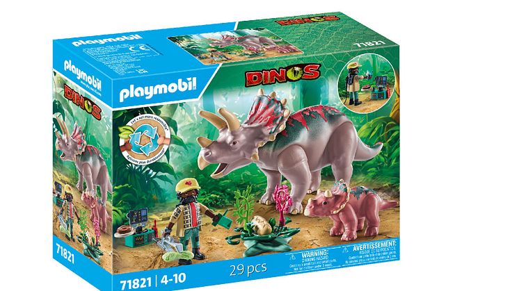 PLAYMOBIL_71821_Triceratops mit Jungtier_Box links.jpg