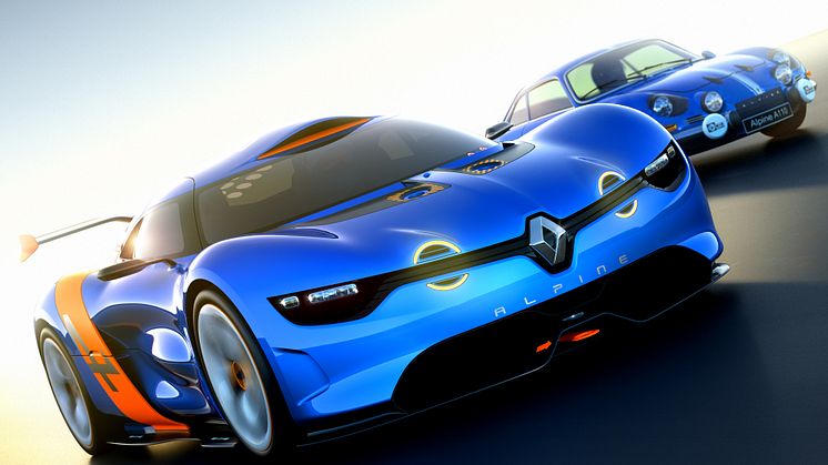 RENAULT ALPINE A110 FYLLER 50. FIRAS MED KONCEPTBIL.