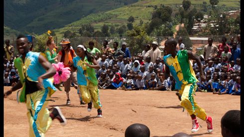 Gisenyi Acrobats från Rwanda