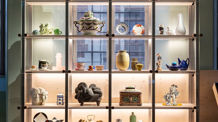 Designhistorier Fönster mot samlingen - keramik, på Röhsska museet
