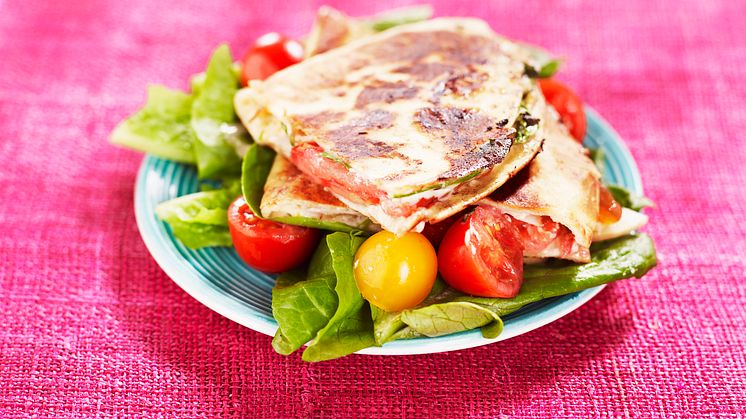 Quesadilla med Gratäng Crème 