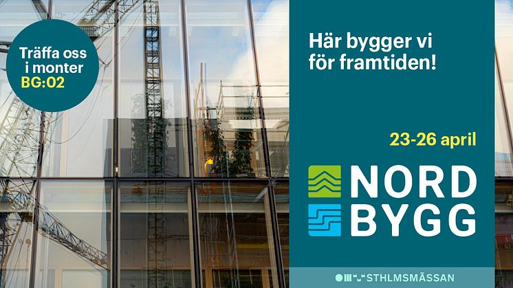 YH Akademin finns på plats under Nordbygg-mässan i monter BG:02.