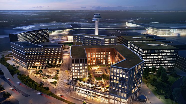 Strawberry vinner prestisjeprosjekt. Åpner Nordens største flyplasshotell på Arlanda