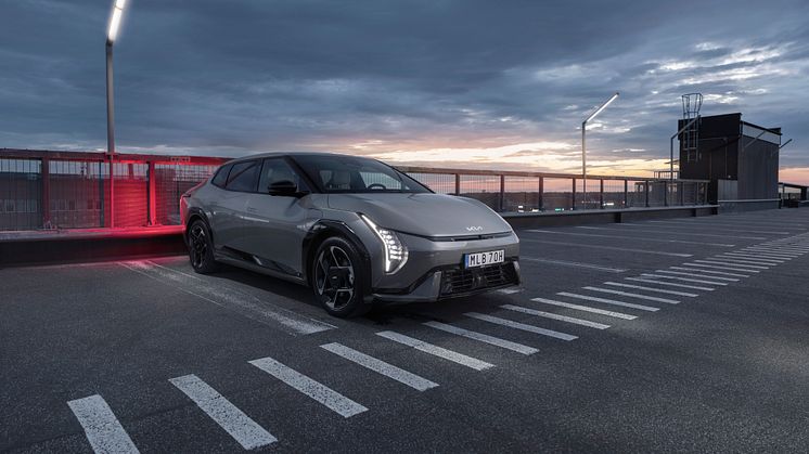 Elbilen Kia EV4 lanseras Sverige 