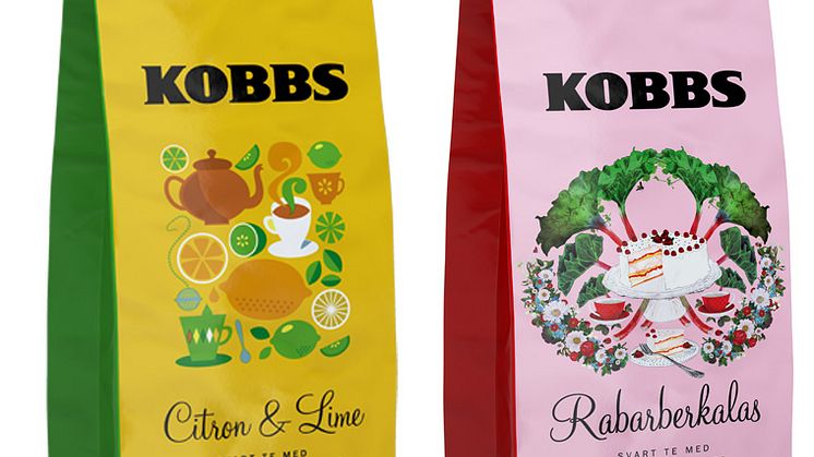Nyheter från Kobbs: Citron & Lime och Rabarberkalas