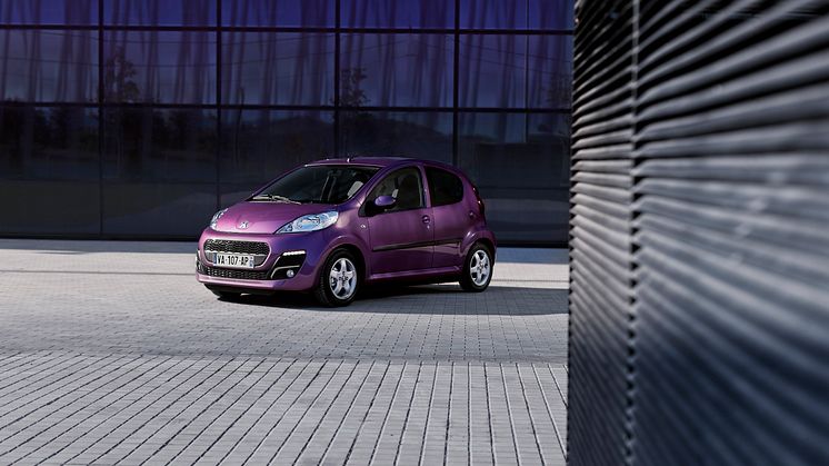 Nya Peugeot 107