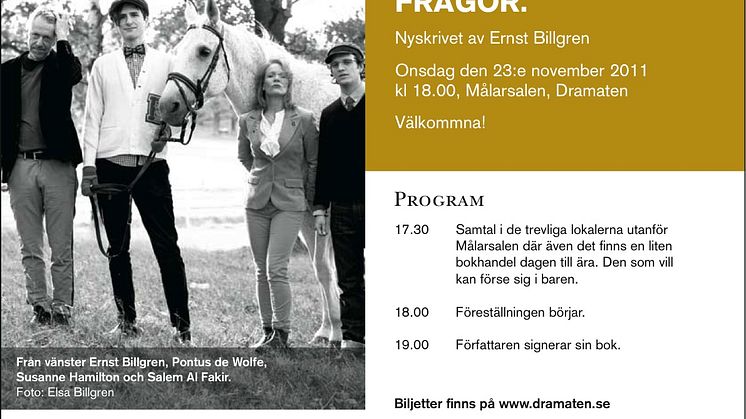 Vad är konst? Och 100 andra jätteviktiga frågor - nyskrivet av Ernst Billgren