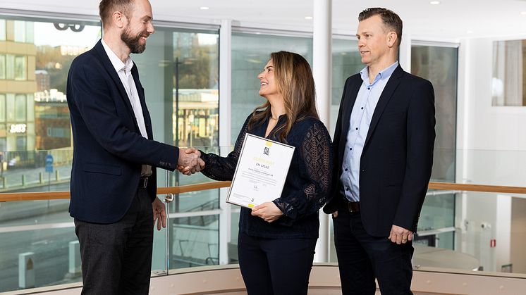 Tork får världens första certifiering för att uppfylla den europeiska standarden Design for All*