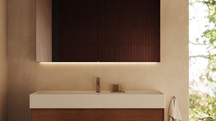 Core Sense and mirror cabinet