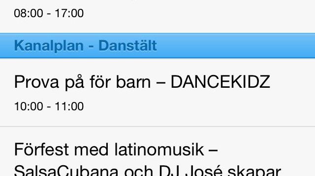 Appen som hjälper dig att hålla koll på Jönköpingsfesten!