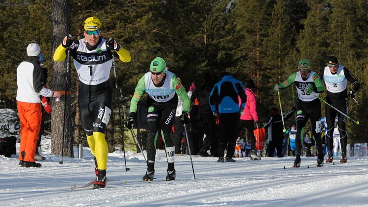 61.806 anmälda till Vasaloppets vintervecka 2012. Öppet Spår slår rekord!  Stockholm slår rekord!