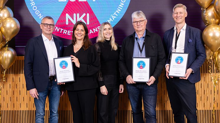 De tre bostadsprojekten på topp 10-listan för 2024 års "Nöjdast kunder Projektbyggda bostäder": Brf Kaprifolen, Brf Lövöbacken och Brf Slottshamnen. Fotograf: David Lagerlöf