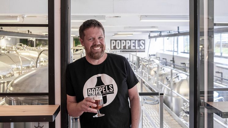 Mats Wahlström, vd på Poppels Bryggeri, tar plats i Sveriges Bryggeriers styrelse
