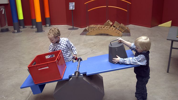 Samverkan i sin mest lekfulla form hos Innovatum Science Center