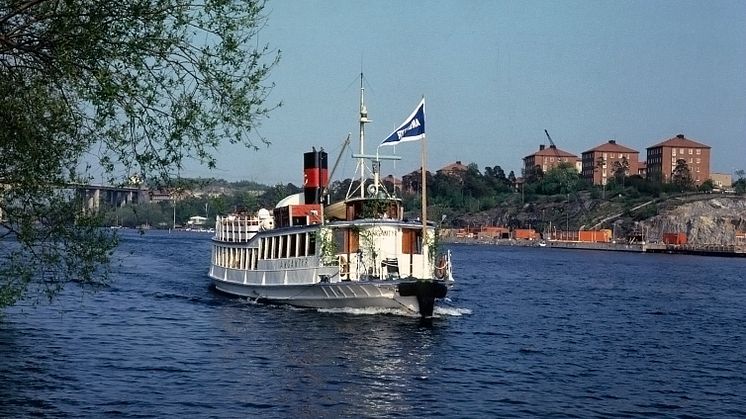 Pressbild - Strömma Kanalbolaget - m/s Angantyr 100 år 2009