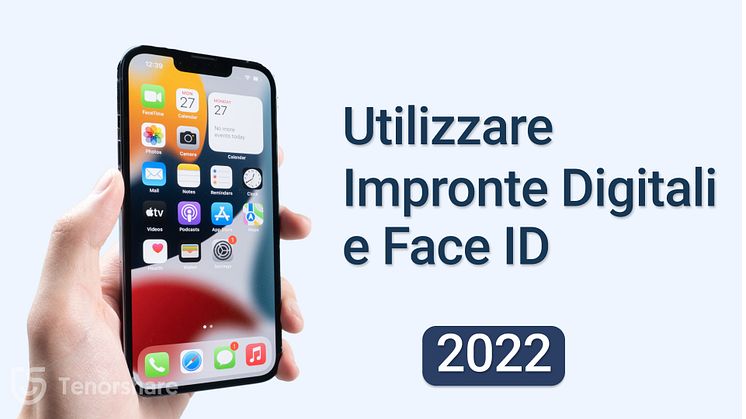 utilizzare lo sblocco tramite impronte digitali e il Face ID di iPhone 11