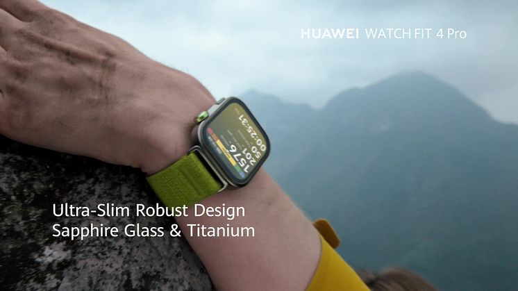 Product video Watch Fit 4 Pro