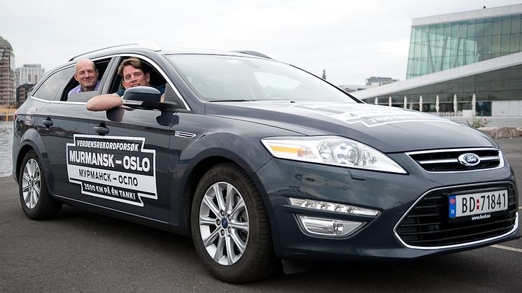 Från Murmansk till Uddevalla på 70-liter diesel i nya Ford Mondeo Econetic