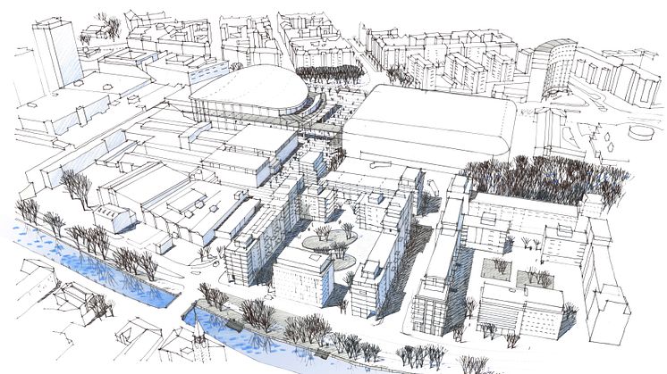 Förslag till framtida arena i Göteborg