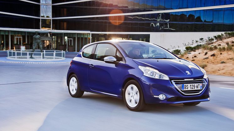 Peugeot har Danmarkspremiere på 208 den 12.-13. maj
