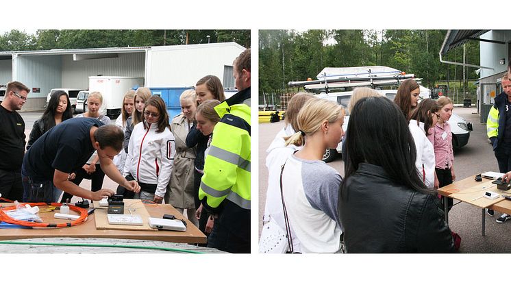 Populärt projekt når nya målgrupper när Växjö Energi anordnar Energi för tjejer