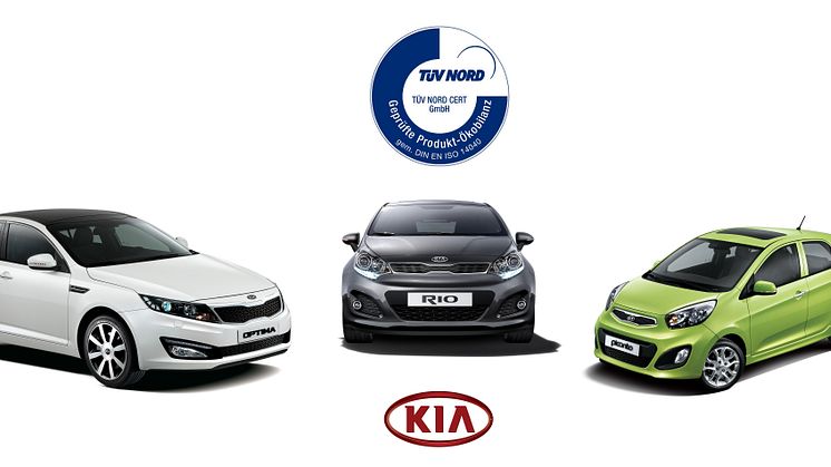 3 miljöcertifikat till Kia
