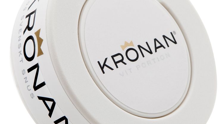 Kronan kommer i ny snusdosa
