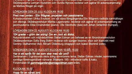 Årdala Rådslag sommaren 2009