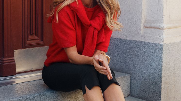 Valerie Aflalo i höstens första nyheter från Ellos.