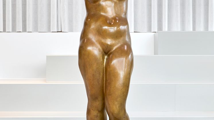 Kai Nielsen- "Aarhuspigen", 1921. Signeret. Bronze. H. 173..jpg