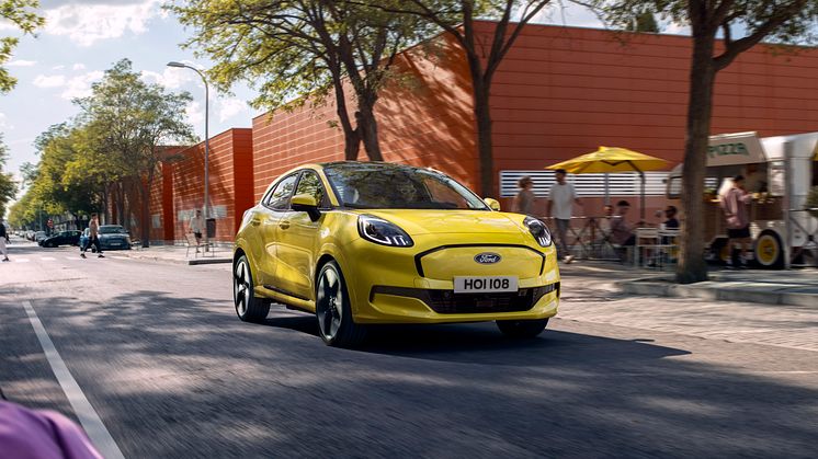Nya helt elektriska Ford Puma tar ett språng framåt