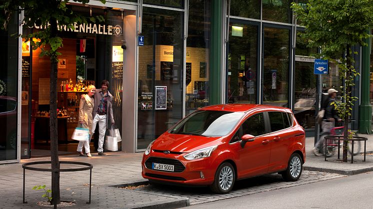 Nye Ford B-MAX lanseres i Norge i høst.