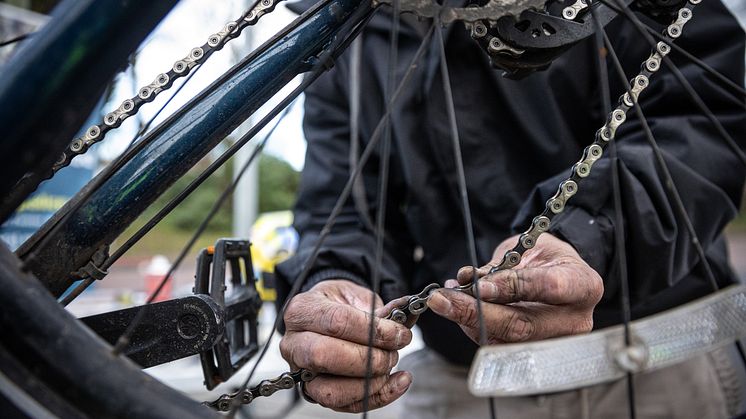Bike servicing