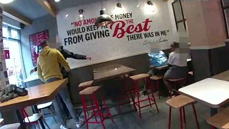 Phone robberies and arrest footage