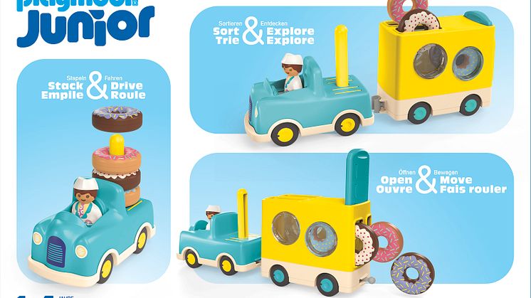 Verrückter Donut Truck von PLAYMOBIL JUNIOR (71702)