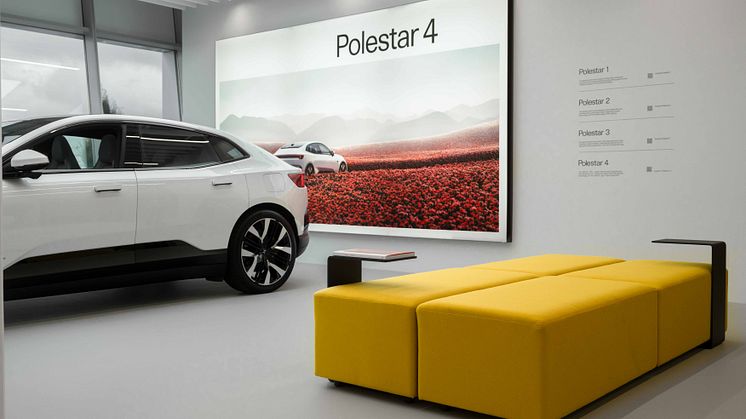 Polestar 4 blev tilføjet til modelprogrammet i starten af 2024. 