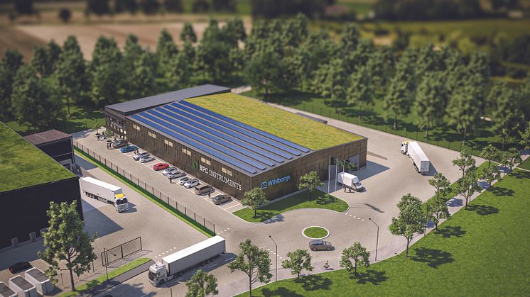 Wihlborgs bygger nytt till BPC Instruments i Lund 