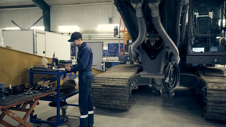 Verkstaden hos Stefan Kristensson Åkeri