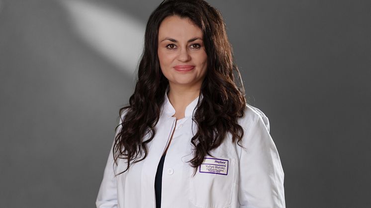 Magistar Yuliya Blatska, Chefärztin der Hephata-Fachklinik für Psychiatrie, Psychotherapie und Psychosomatik. (Foto: Hephata/Stefan Betzler) 