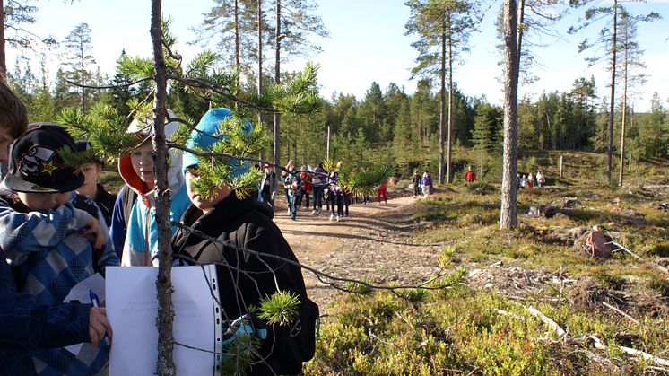Fjärdeklassare fick uppleva VasaloppsArenan