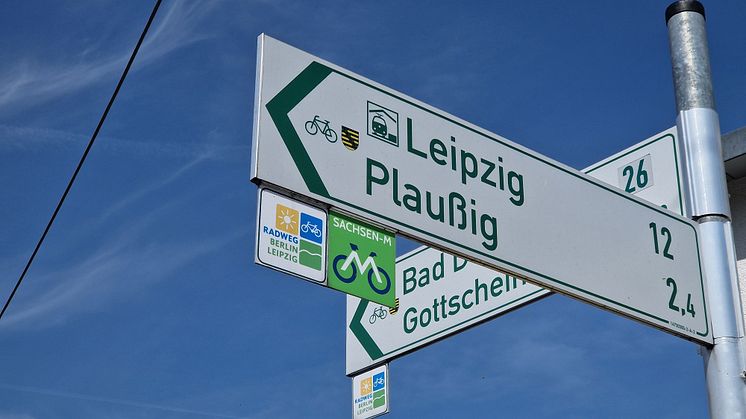 Fahrradroute Sachsen-M