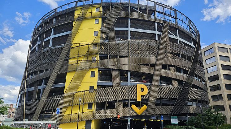 Parkeringsgaraget P-hus Solna Strand (1)