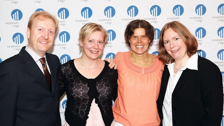 Sveriges nästa tillväxtföretag har korats, Speximo blev vinnare av Venture Cup 2012