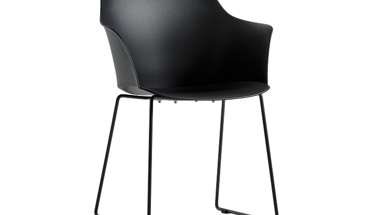 Silla de jardín SANDVED negro.png