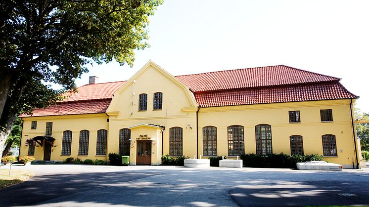 Huvudbyggnaden vid Bulltofta vattenverk