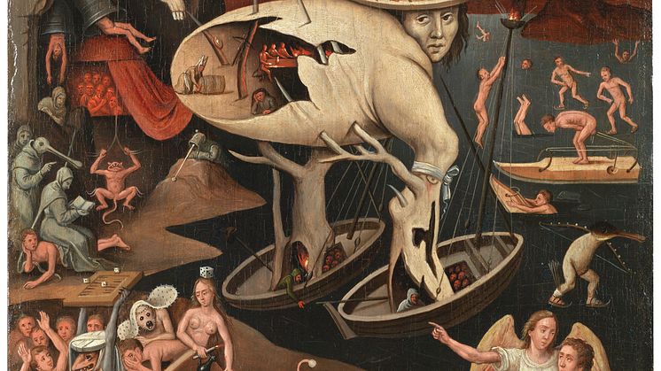 Okänd, (kopia efter Hieronymus Bosch), Visio Tondali, 1400-tal.
