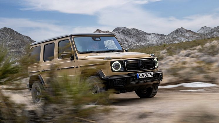 Mercedes-Benz G 580 with EQ Technology