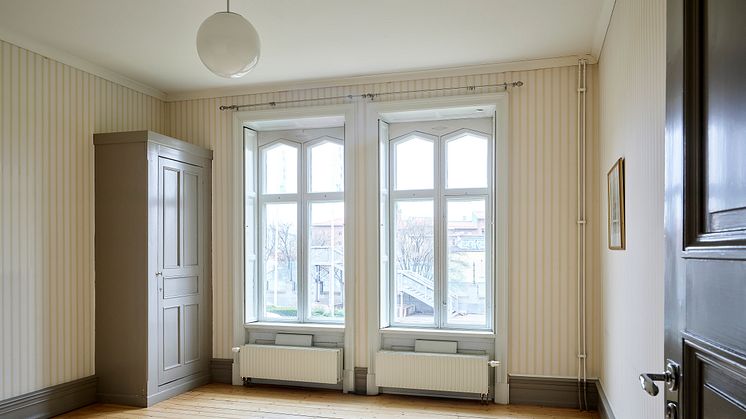 Biskopsvillan rum på första våningen