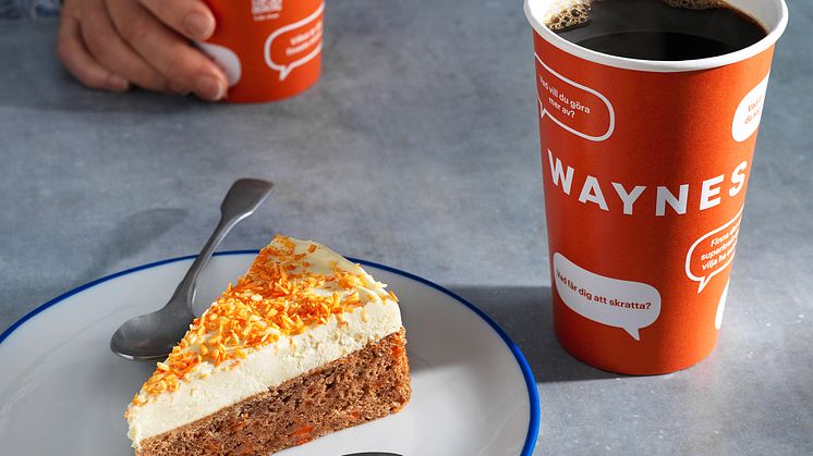 Under maj månad inleder vi på Waynes Coffee vårt samarbete med organisationen Mind på våra kaféer. 