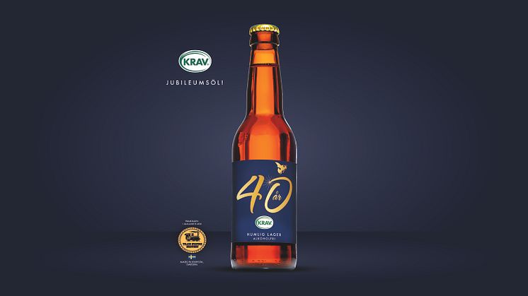 KRAV firar 40 år med jubileumsöl